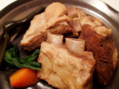 ソーキ骨の煮付け