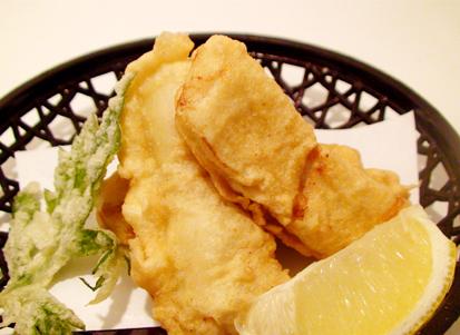 カジキマグロの天ぷら